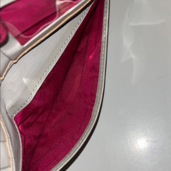 Coach Fuchsia Perforated Women's Wallet - Picture 9 of 16
